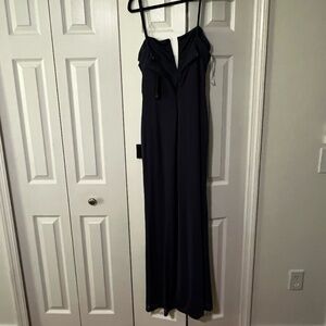 Lulus, Dusty Blue, Full Length Tank Top Dress, Size L